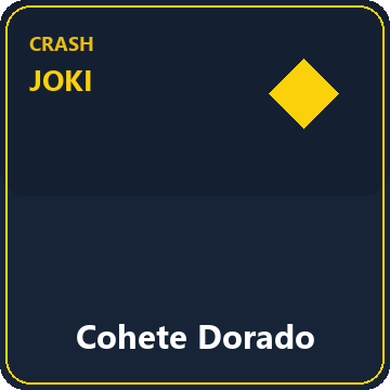 Cohete Dorado — Minijuego crash en Joki Casino