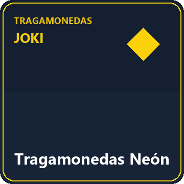 Tragamonedas Neón — Tragamonedas en Joki Casino